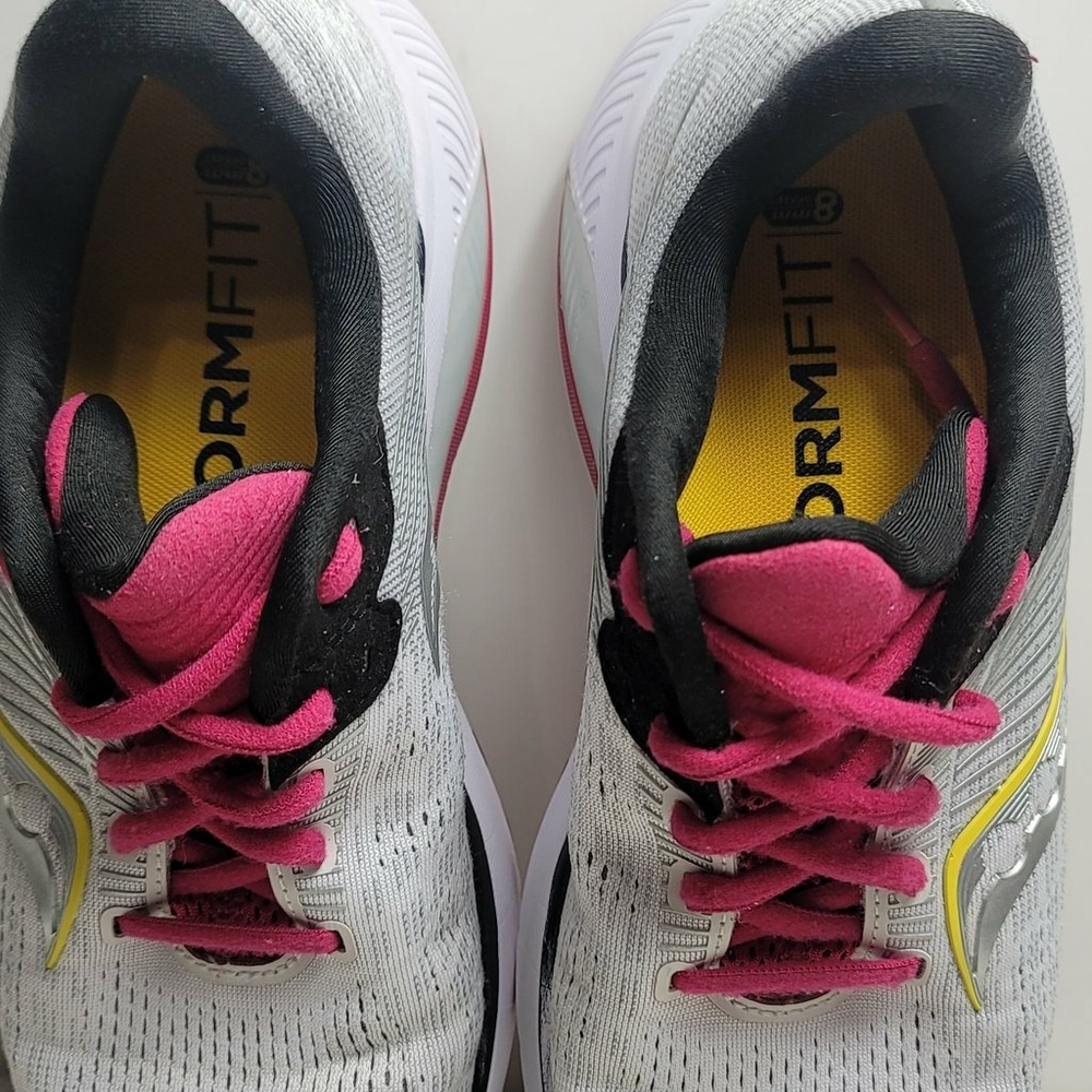 Saucony Guide 14 S10654 Gray Running Race Shoes Sneakers Womens Size 8.5 - Picture 6 of 9